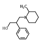 CAS#: 889942-46-5， 3-(2-Methyl-1-piperidinyl)-2-phenyl-1-propanol