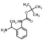 CAS#: 889949-41-1， 2-Methyl-2-propanyl [2-(1-aminoethyl)phenyl]carbamate