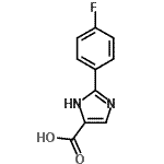 CAS#: 890006-82-3， 2-(4-Fluorophenyl)-1H-imidazole-4-carboxylic acid