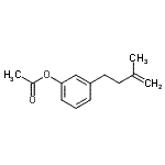 结构式 CAS# 890097-84-4, 3-(3-甲基-3-丁烯-1-基)苯基乙酸酯