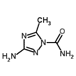 CAS#: 89125-16-6， 3-Amino-5-methyl-1H-1,2,4-triazole-1-carboxamide