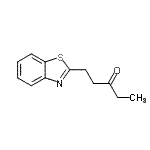 CAS#: 89171-09-5， 1-(1,3-Benzothiazol-2-yl)-3-pentanone