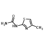 CAS#: 89179-76-0， 1-(4-Methyl-1,3-thiazol-2-yl)urea