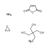 CAS#: 89182-96-7， 2,5-Furandione, Polymer With 2-Ethyl-2-(Hydroxymethyl)-1,3-Propanediol And Oxirane, Ammonium Salt