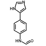 CAS#: 89250-13-5， N-[4-(1H-Imidazol-5-yl)phenyl]formamide
