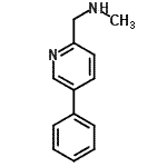 CAS#: 892502-02-2， N-Methyl-1-(5-phenyl-2-pyridinyl)methanamine