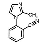 CAS#: 892502-27-1， 2-(2-Methyl-1H-imidazol-1-yl)benzonitrile