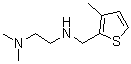 CAS#: 892571-40-3， N,N-Dimethyl-N'-[(3-methyl-2-thienyl)methyl]-1,2-ethanediamine