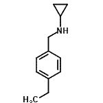 CAS#: 892576-76-0， N-(4-Ethylbenzyl)cyclopropanamine
