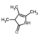 CAS#: 89267-83-4， 3,4,5-Trimethyl-1,3-dihydro-2H-pyrrol-2-one