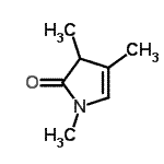 CAS#: 89267-88-9， 1,3,4-Trimethyl-1,3-dihydro-2H-pyrrol-2-one