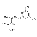 CAS#: 89269-64-7， 4,6-Dimethyl-2-{(2Z)-2-[1-(2-methylphenyl)ethylidene]hydrazino}pyrimidine