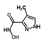 CAS#: 89270-38-2， N-Hydroxy-4-methyl-1H-pyrazole-3-carboxamide