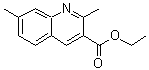结构式 CAS# 892874-65-6, 2,7-二甲基-3-喹啉羧酸乙酯