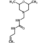 CAS#: 89322-55-4， 1-Allyl-3-[(2,6-dimethyl-4-morpholinyl)methyl]urea