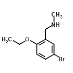 CAS#: 893581-54-9， 1-(5-Bromo-2-ethoxyphenyl)-N-methylmethanamine