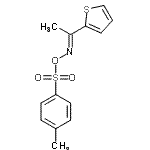 CAS#: 893611-82-0， (1E)-N-{[(4-Methylphenyl)sulfonyl]oxy}-1-(2-thienyl)ethanimine