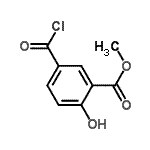 CAS#: 89366-33-6， Methyl 5-(chlorocarbonyl)-2-hydroxybenzoate