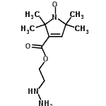 CAS 登录号:89367-58-8, 2,2,5,5-四甲基吡咯啉-1-氧基-3-羧基乙基肼