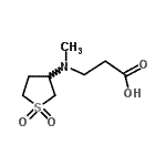 CAS#: 893729-47-0， 3-[(1,1-dioxothiolan-3-yl)-methyl-amino]propanoic acid