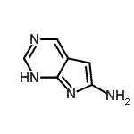 CAS#: 89418-03-1， 1H-Pyrrolo[2,3-d]pyrimidin-6-amine