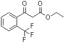 结构式 CAS# 89424-17-9, 3-氧代-3-(2-三氟甲基苯基)丙酸乙酯