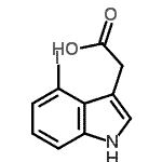 CAS#: 89434-02-6， (4-Iodo-1H-indol-3-yl)acetic acid