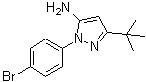 CAS#: 895042-78-1， 1-(4-Bromophenyl)-3-(2-methyl-2-propanyl)-1H-pyrazol-5-amine