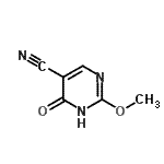 CAS#: 89524-81-2， 2-Methoxy-6-oxo-1,6-dihydro-5-pyrimidinecarbonitrile