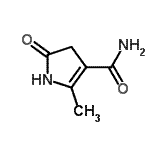 CAS#: 89532-84-3， 2-Methyl-5-oxo-4,5-dihydro-1H-pyrrole-3-carboxamide