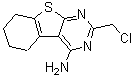 CAS#: 89567-04-4， 2-(Chloromethyl)-5,6,7,8-tetrahydro[1]benzothieno[2,3-d]pyrimidin-4-amine