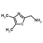 CAS#: 89601-18-3， 1-(4,5-Dimethyl-1,3-thiazol-2-yl)methanamine