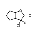 CAS#: 89630-66-0， 3,3-Dichlorohexahydro-2H-cyclopenta[b]furan-2-one