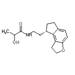 CAS#: 896736-21-3， 2-Hydroxy-N-{2-[(8S)-1,6,7,8-tetrahydro-2H-indeno[5,4-b]furan-8-yl]ethyl}propanamide