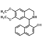 CAS#: 897035-07-3， 1-(6,7-Dimethoxy-1,2,3,4-tetrahydro-1-isoquinolinyl)-2-naphthol