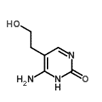 CAS 登录号：89711-99-9， 6-氨基-5-(2-羟基乙基)-2(1H)-嘧啶酮