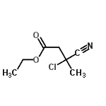 CAS#: 89728-34-7， Ethyl 3-chloro-3-cyanobutanoate