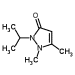 CAS#: 897665-83-7， 2-Isopropyl-1,5-dimethyl-1,2-dihydro-3H-pyrazol-3-one