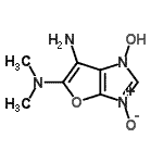 CAS#: 897938-43-1， 6-Amino-5-(dimethylamino)-1H-furo[2,3-d]imidazol-1-ol 3-oxide