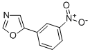 结构式 CAS# 89808-77-5, 5-(3-硝基苯基)-1,3-恶唑
