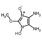 CAS#: 898250-16-3， 4,5-Diamino-2-methoxy-1H-imidazol-1-ol 3-oxide