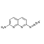 CAS#: 898258-02-1， 7-Azido-1,8-naphthyridin-2-amine