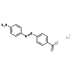 CAS#: 89835-07-4， Sodium 4-[(4-aminophenyl)diazenyl]benzoate