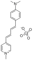 CAS#: 89846-21-9， 4-[4-[4-(Dimethylamino)phenyl]-1,- 3-butadienyl]-1-ethyl-Pyridinium perchlorate