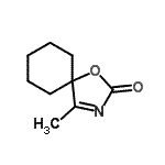 CAS#: 89849-15-0， 4-Methyl-1-oxa-3-azaspiro[4.5]dec-3-en-2-one