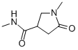 structure of CAS# 89851-99-0, N,N'-Dimethyl-5-Pyrrolidinone-3-Carboxamide;N,N'-DIMETHYL-5-PYRROLIDINONE-3-CARBOXAMIDE;N,N-Dimethyl-5-Oxo-3-Pyrrolidinecarboxamide