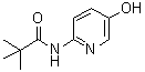 structure of CAS# 898561-65-4, N-(5-Hydroxy-2-pyridinyl)-2,2-dimethylpropanamide;N-(5-Hydroxy-pyridin-2-yl)-2,2-dimethyl-propionamide;N-(5-hydroxypyridin-2-yl)pivalamide;MFCD08457781