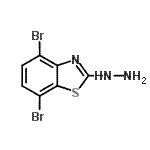 CAS#: 898748-05-5， 4,7-Dibromo-2-hydrazino-1,3-benzothiazole