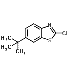 CAS#: 898748-35-1， 2-Chloro-6-(2-methyl-2-propanyl)-1,3-benzothiazole