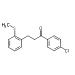 CAS#: 898754-63-7， 1-(4-Chlorophenyl)-3-[2-(methylsulfanyl)phenyl]-1-propanone